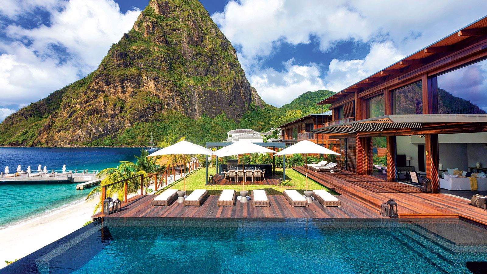 Villa with a view A luxurious St Lucia retreat with hotel amenities